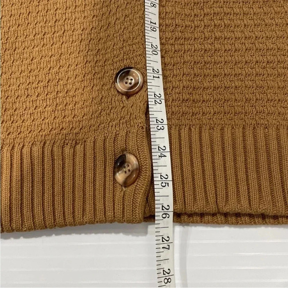 Divine Knits By Judit Hand Knit handmade Cotton cardigan Sweater Size Medium - Picture 7 of 8